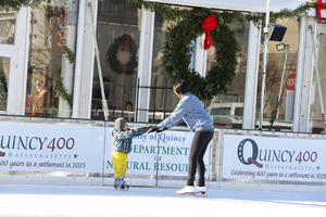 The City of Quincy’s Outdoor Skating Rink