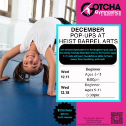 Beginner Gymnastics Pop-up (Ages 5-11)