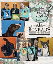 Holiday Paint Your Pet at Konrad's Kitchen!