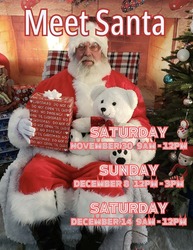 Santa Photos at the Martin Auto Museum