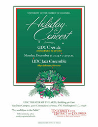 The University of the District of Columbia 2024 Holiday Concert