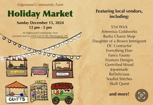 Edgewood Community Farm Holiday Market