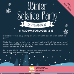 Winter Solstice Party for Teens