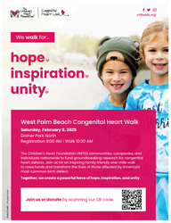 West Palm Beach Children's Congenital Heart Walk
