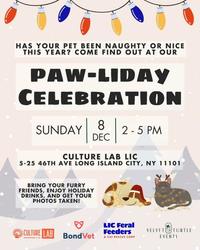 Paw-liday Celebration at Culture Lab LIC! Sunday, Dec 8, 2-5pm