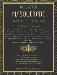 Masquerade NYE Celebration