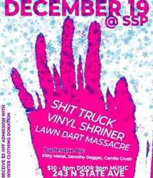 SHIT TRUCK / VINYL SHRINER / LAWN DART MASSACRE