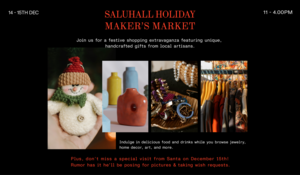 Saluhall Holiday Makers Market