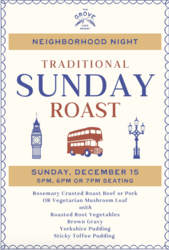 Neighborhood Night | Sunday Roast