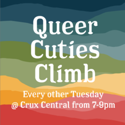 Queer Cuties Climb at Crux Central