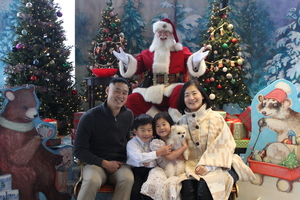 Free Santa Photos at Pike Place Market