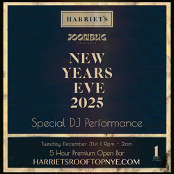NYE | Harriet's Rooftop | Los Angeles New Year's Eve Party
