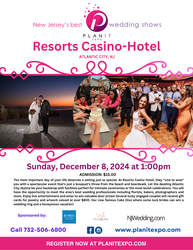 Holiday Wedding Expo at Resorts Hotel and Casino Sunday Dec 8 at 1 PM