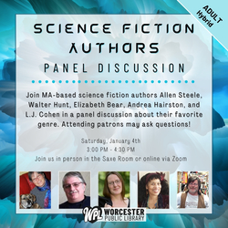 Science Fiction Authors Panel Discussion - Virtual & In-Person