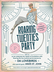 Roaring 20s Party with Da Lovebirds and Anaïs St. John