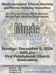 Westmoreland Choral Society Holiday Concert