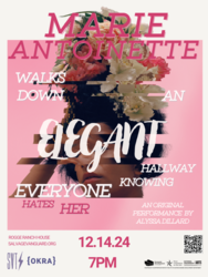 Marie Antoinette Walks Down an Elegant Hallway Knowing Everyone Hates Her