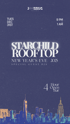 Starchild Rooftop NYE 2025