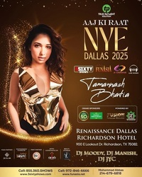 Aaj Ki Raat - NYE Dallas 2025 with Tamannaah Bhatia