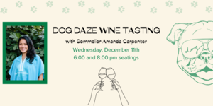 Wine Tasting at Dog Daze Social Club