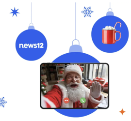 OPTIMUM AND NEWS 12 HOSTING FREE PICTURES WITH SANTA
