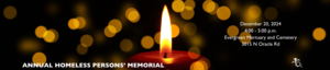 Annual Homeless Persons' Memorial - Primavera Foundation