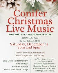 Conifer Christmas Live Music hosted at StageDoor Theatre