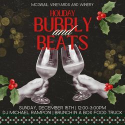 Holiday Bubbly & Beats at McGrail