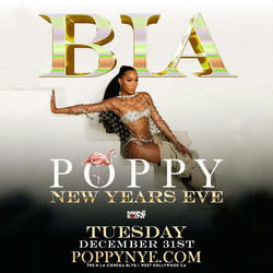 Bia | Poppy Los Angeles New Year's Eve Party 2025