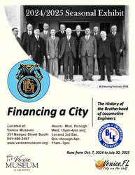 Financing a City:  The History of the Brotherhood of Locomotive Engineers Exhibit