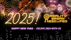 Escape 2024 and Ring in the New Year w/ Reality Break Escapes