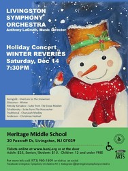 Livingston Symphony Orchestra: "Winter Reveries"