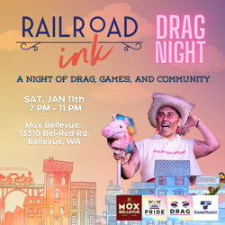 Railroad Ink Drag Night - A night of drag, games, and community