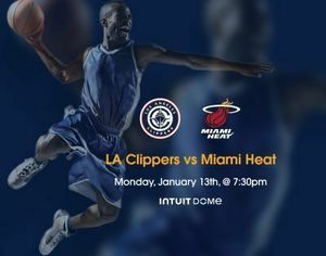 LA Clippers vs Miami Heat Tickets 2025