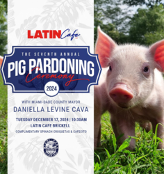 Latin Cafe 2000 - The Seventh Annual Pig Pardoning Ceremony