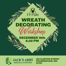 Wreath Decorating Workshop at Jack's Abby