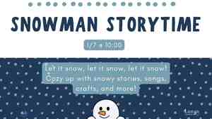 Snowman Storytime