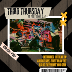 Third Thursdays at Prototype 237 in Paterson!