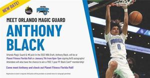 Planet Fitness Florida Mall Meet Orlando Magic Anthony Black