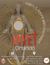 VIVET- Youth and Young Adult Formation & Adoration