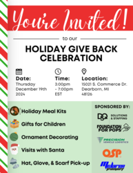 Holiday Give Back Celebration