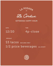 Extended Happy Hour at La Condesa