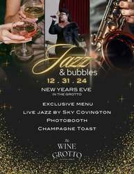 Jazz & Bubbles: A Wine Grotto New Year's Eve ft. Sky Covington