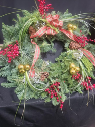 Build a Holiday Wreath