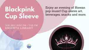 Blackpink Cup Sleeve: K-Pop Meetup