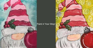 “Holiday Gnome" In-Studio Paint Party!