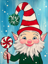 “Peppermint Elf" In-Studio Paint Party!
