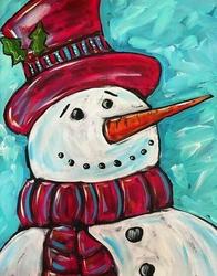 “Dapper Snowman" In-Studio Paint Party!