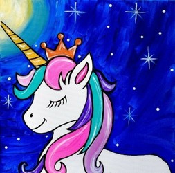 “Unicorn Love" In-Studio Paint Party!