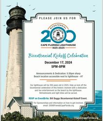 Friends of Cape Florida for the Bicentennial Kickoff Celebration